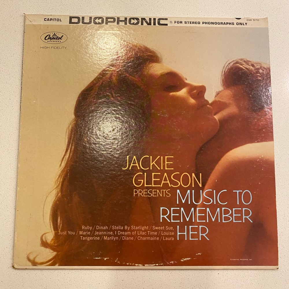 JACKIE GLEASON- MUSIC TO REMEMBER HER